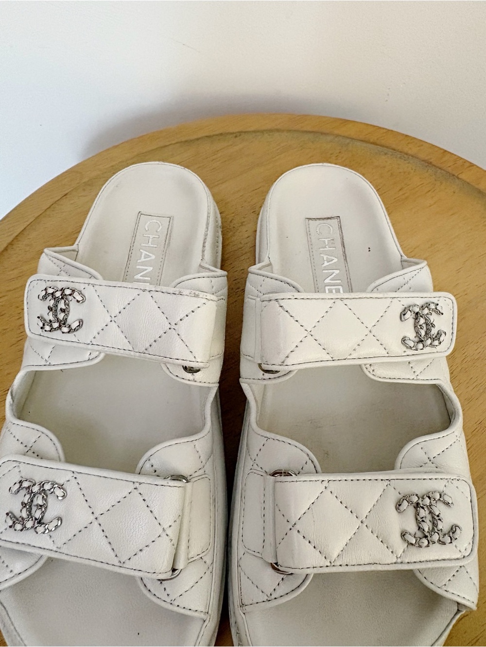 Chanel Leather Dad Sandals - Picture 5 of 8